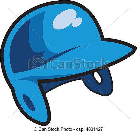 Blue Batters Helmet For Baseball Or    Csp14831427   Search Clipart