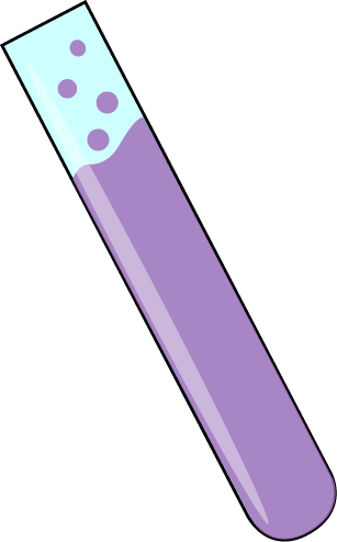 Bubbling Test Tube Clipart Science Test Tube With Purple