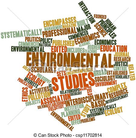 Clipart Of Word Cloud For Environmental Studies   Abstract Word Cloud