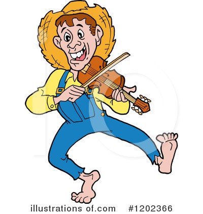Hillbilly Clipart  1202366 By Lafftoon   Royalty Free  Rf  Stock