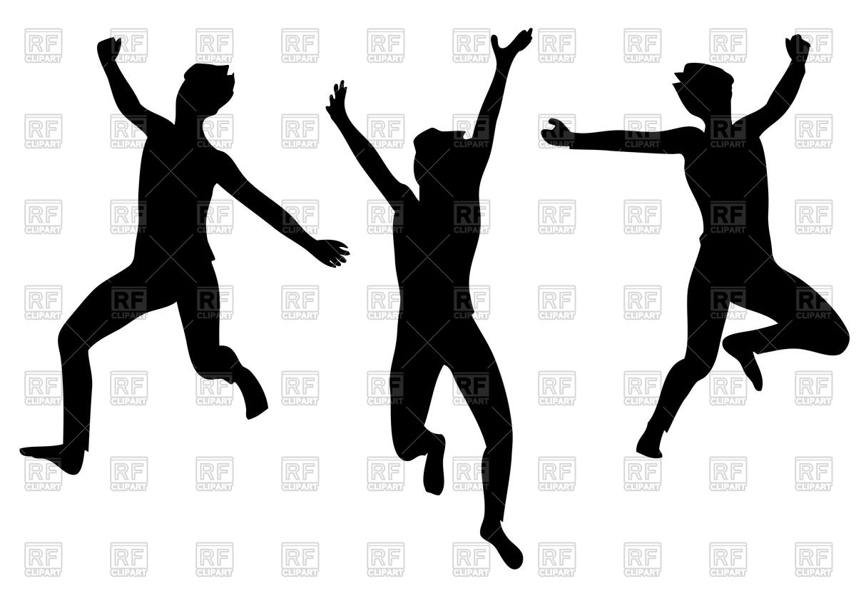     Jumping People 39962 People Download Royalty Free Vector Clipart
