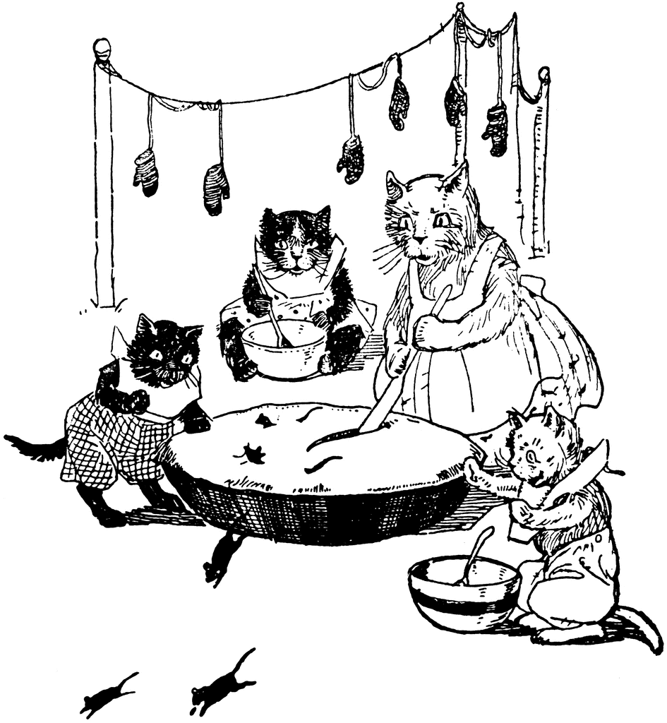 Three Little Kittens Coloring Pages   Az Coloring Pages