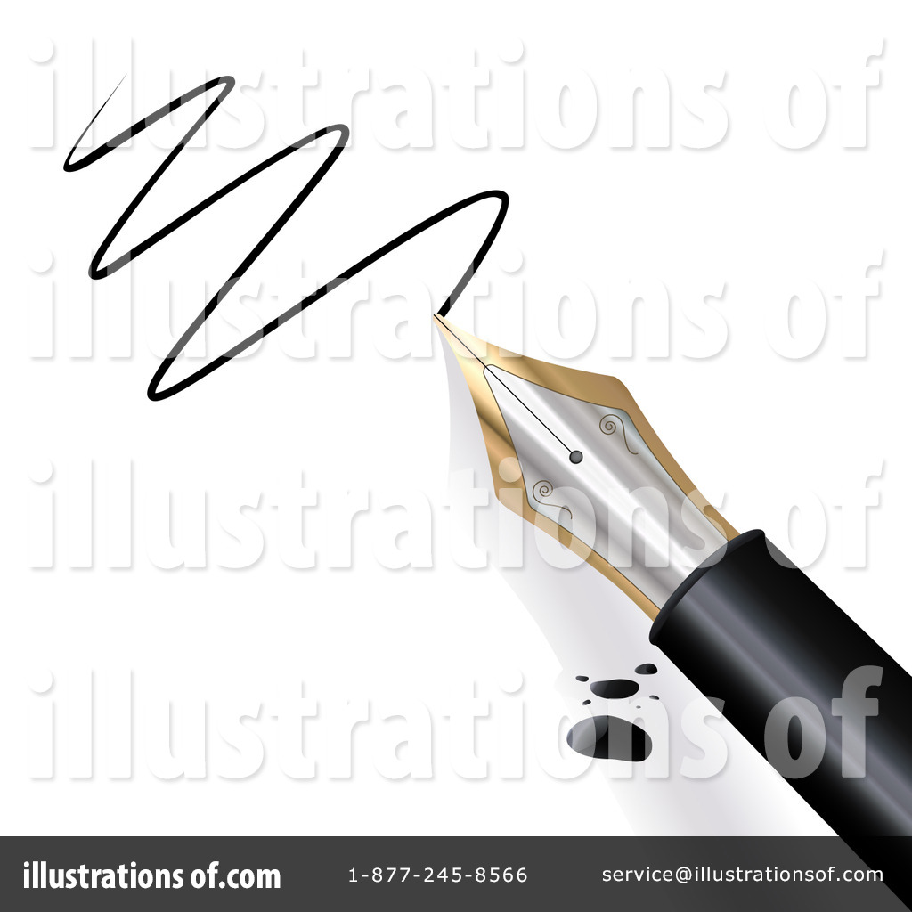 Writing Clipart  45356 By Oligo   Royalty Free  Rf  Stock