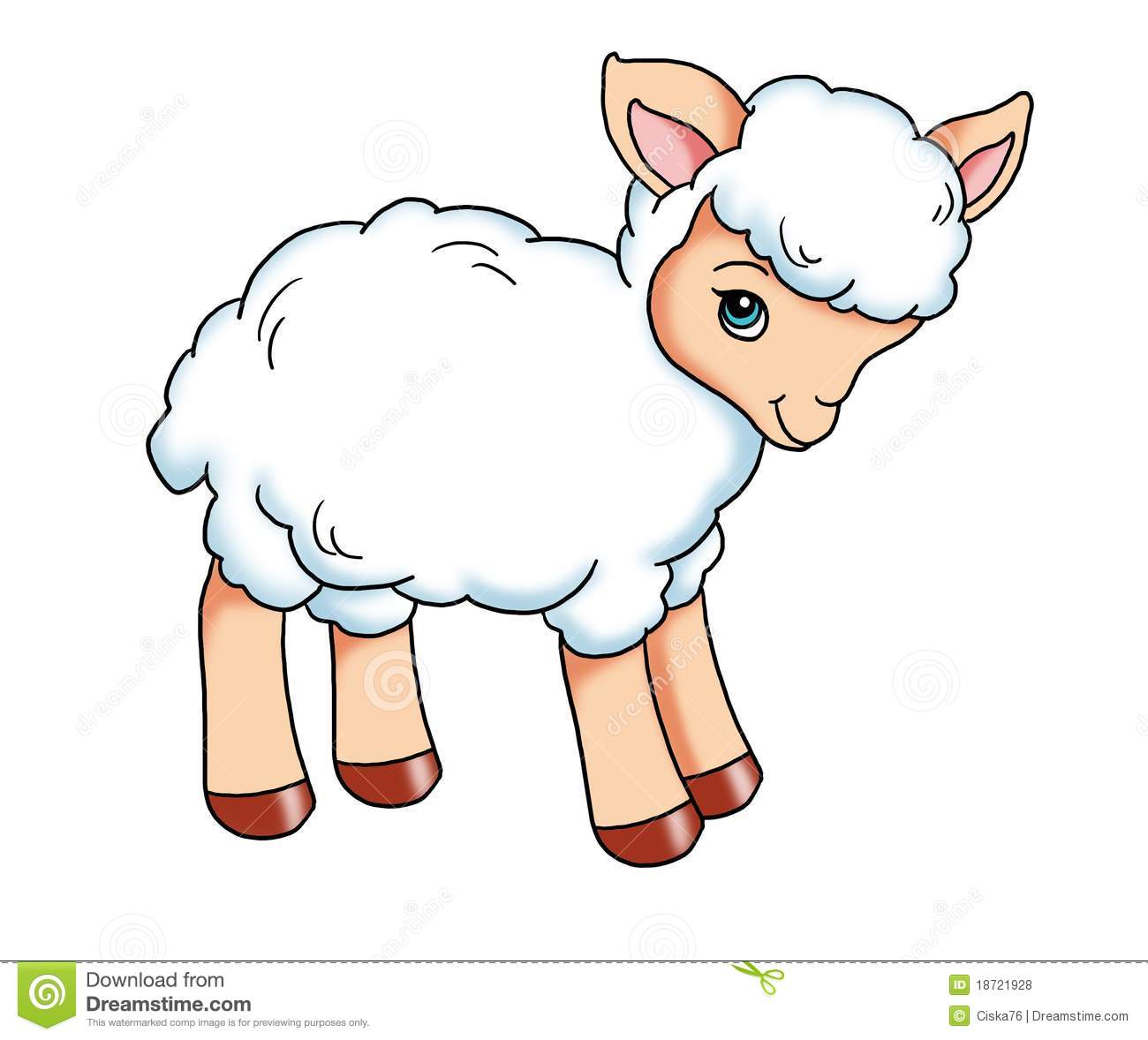 Baby Lamb Clipart Baby Lamb