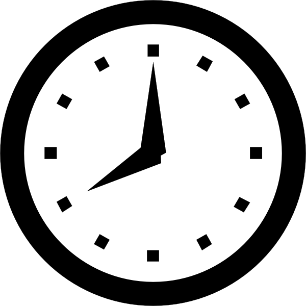 Clock Clip Art At Clker Com   Vector Clip Art Online Royalty Free    