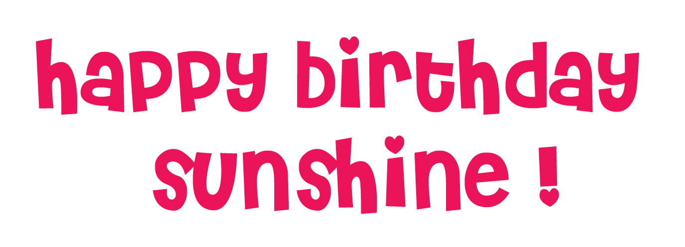 Cute Happy Birthday Clipart 13   Happy Birthday Sunshine Jpg