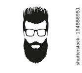 Fashion Silhouette Hipster Style Vector Illustration