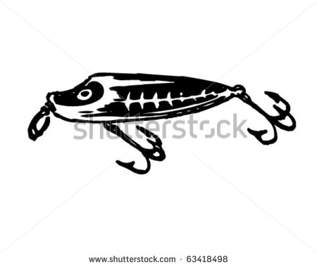 Fishing Lures Clipart Fishing Fly 4   Retro Clipart