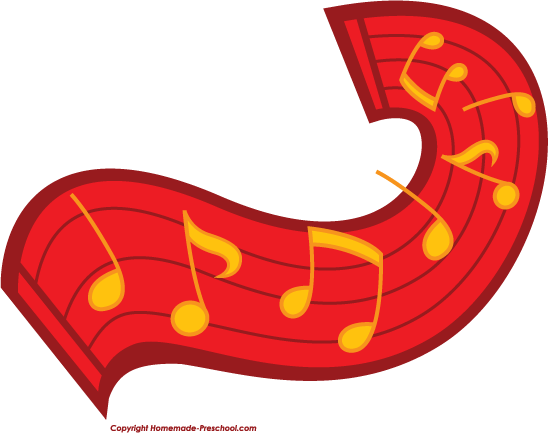 Home Free Clipart Music Notes Clipart Music Notes Swirl