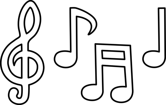 Music Notes Coloring Pages   Clipart Panda   Free Clipart Images