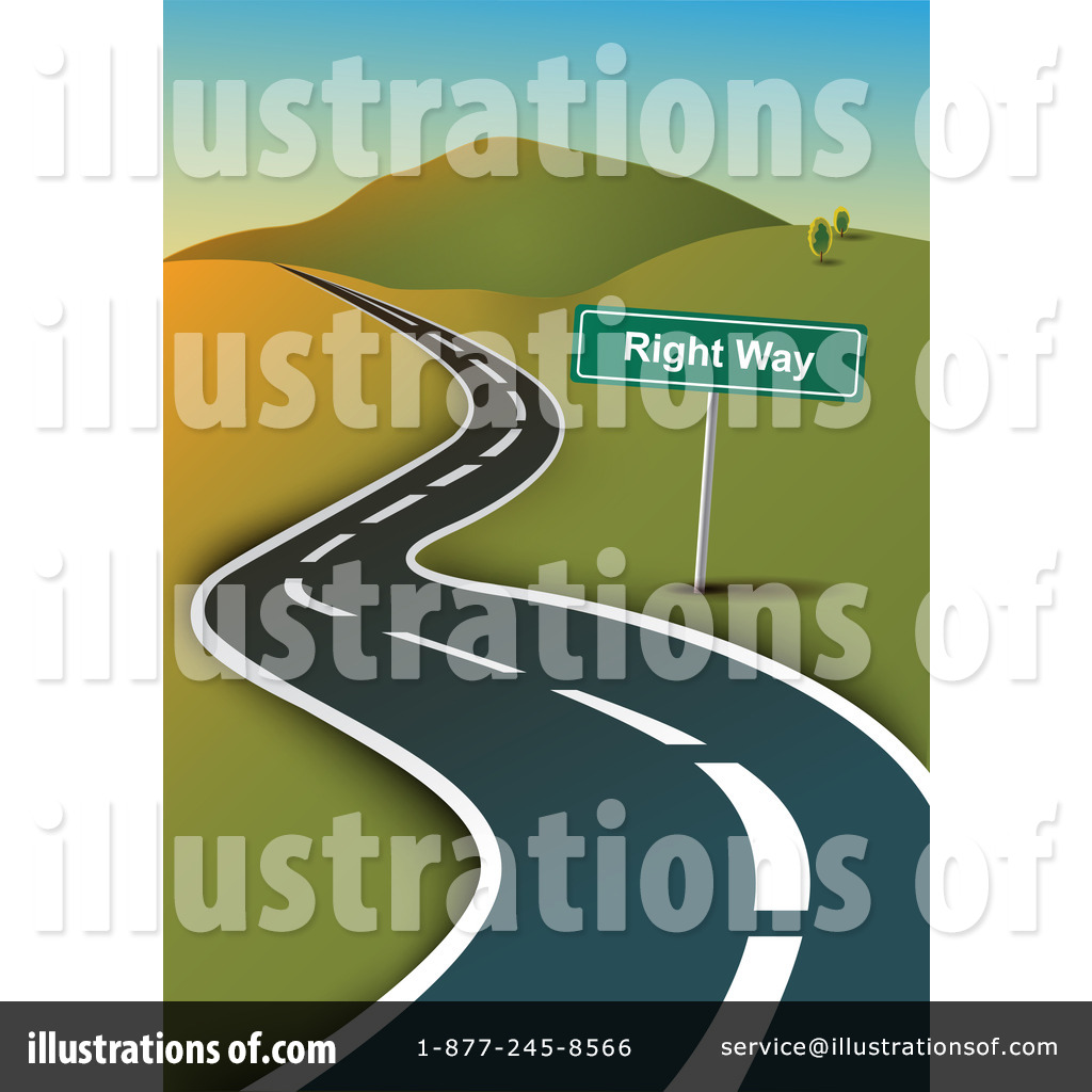 Royalty Free  Rf  Road Clipart Illustration By Eugene   Stock Sample
