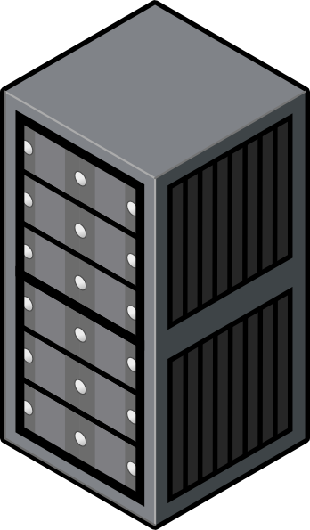 Server Rack Cabinet Clip Art At Clker Com   Vector Clip Art Online