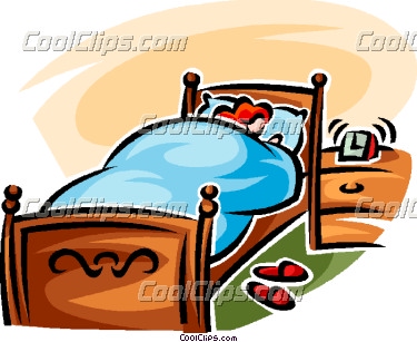 Sleeping In Bed Clipart Woman Sleeping In A Bed Coolclips Vc062796 Jpg