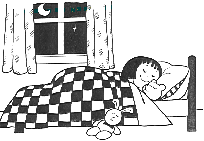 Sleeping In Bed Clipart1 Bmp