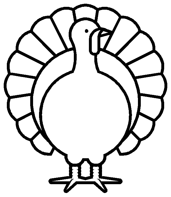 Turkey Coloring Pages For Kids   Coloring Pages For Kids