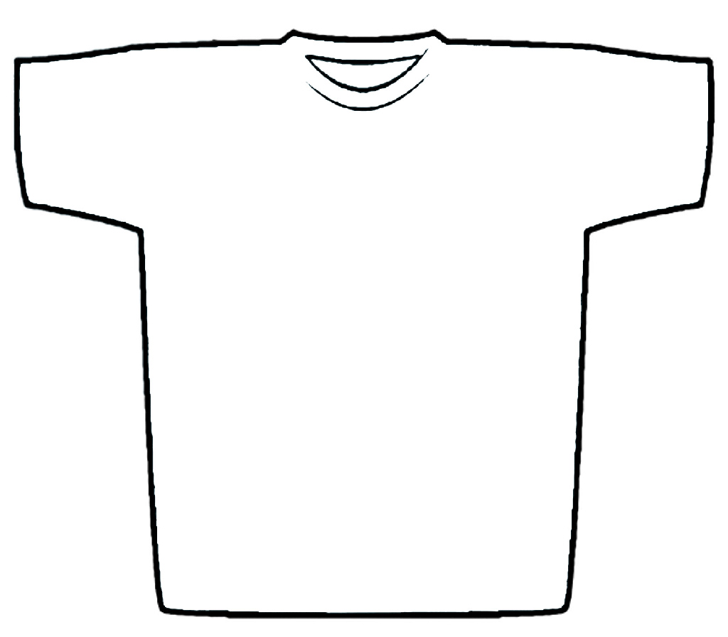 14 T Shirt Shape Template Free Cliparts That You Can Download To You    