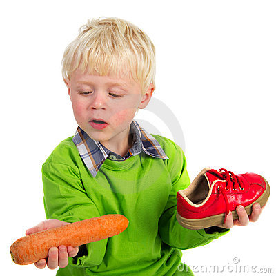 Dutch Boy With Shoe Stock Image   Image  22040021