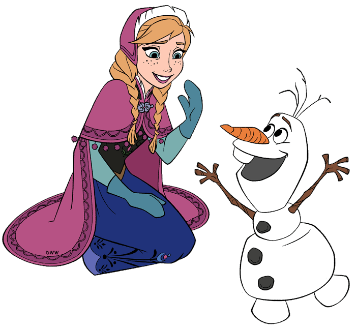 Elsa And Anna Anna And Olaf