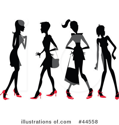 Fashion Clipart  44558   Illustration By Toonster