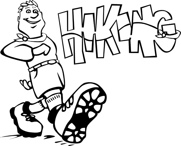 Hiking Boots Clip Art At Clker Com   Vector Clip Art Online Royalty