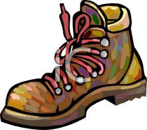 Hiking Boots Clip Art