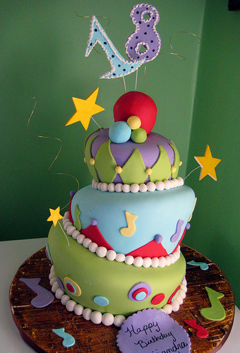 Mad Hatter Birthday Cake