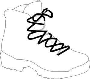 White Boot Clip Art At Clker Com   Vector Clip Art Online Royalty