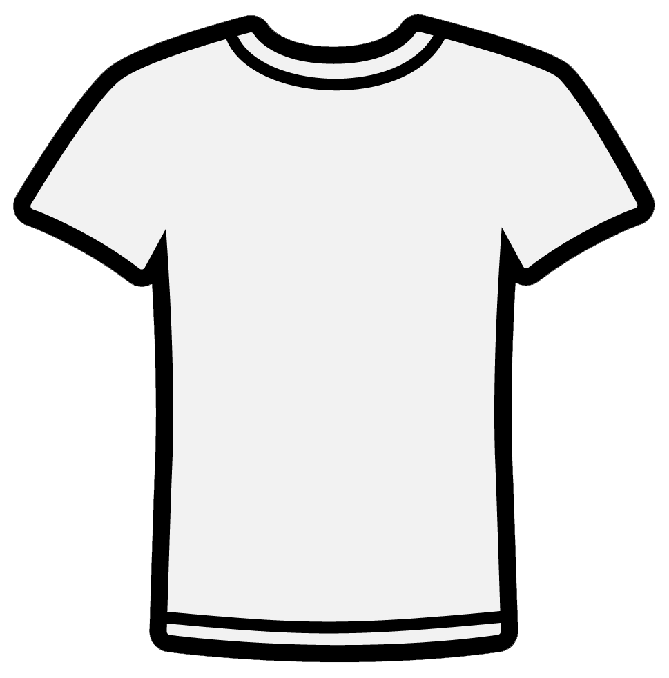 White T Shirt Clipart   Clipart Best