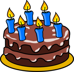 Years Birthday Cake Clip Art At Clker Com   Vector Clip Art Online