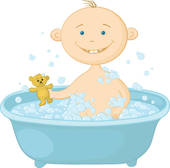 Baby Bath Illustrations And Clip Art  193 Baby Bath Royalty Free