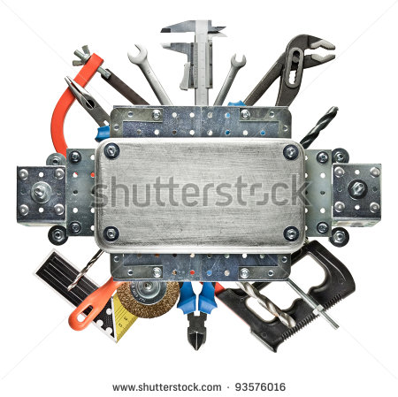 Construction Background  Metal Work Tools  Stock Photo 93576016    
