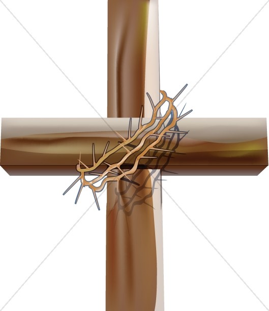 Crown Of Thorns Cross Clipart   Cross Clipart