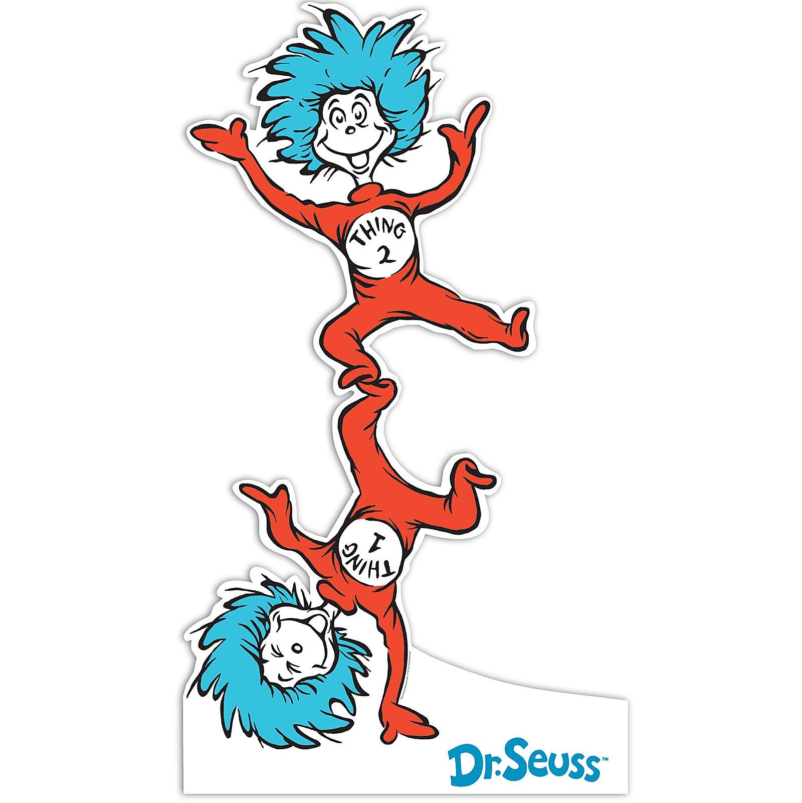 Dr  Seuss Thing 1 And Thing 2