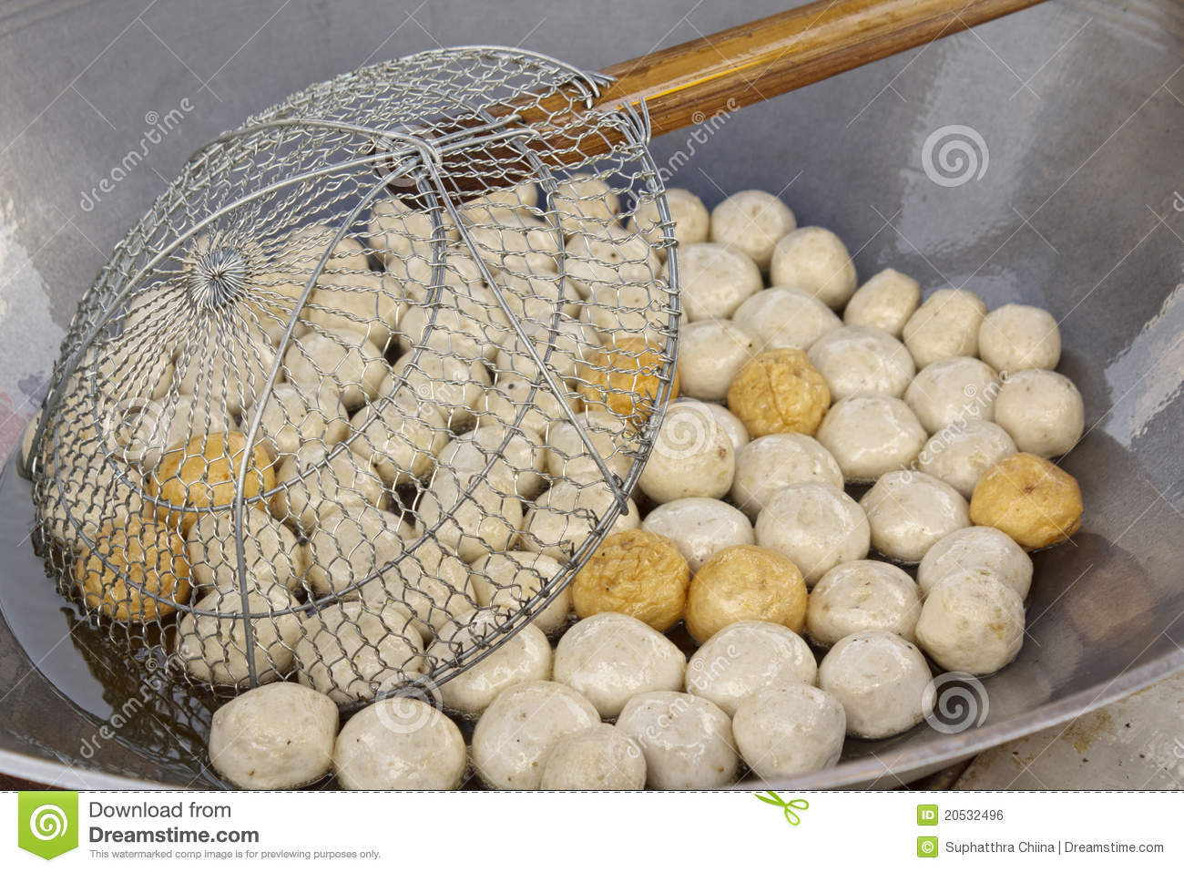Fish Meat Ball Royalty Free Stock Image   Image  20532496