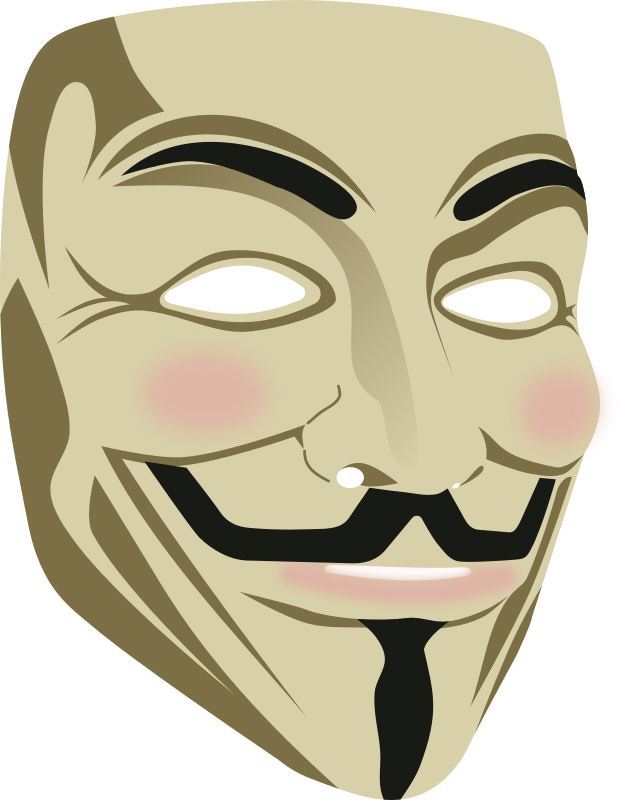 Guy Fawkes Mask  3d  By Rones   Guy Fawkes Mask  3d