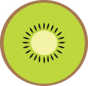 Kiwi Clipart Image   Kiwi Fruit