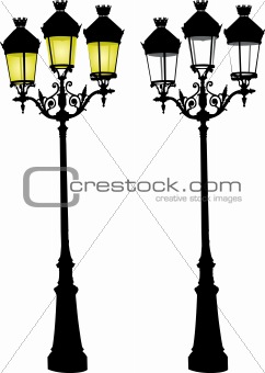 Old Town Light Post Clipart   Cliparthut   Free Clipart