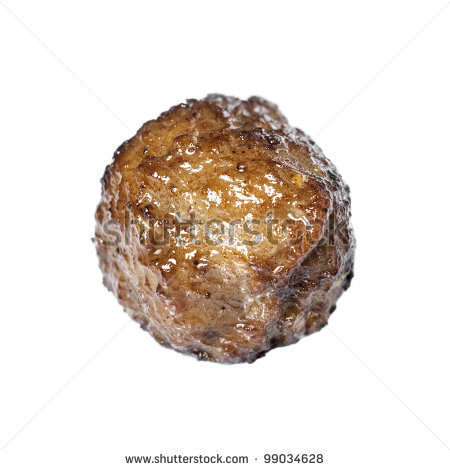 One Meatball Clipart Meat Ball   Stock Photo