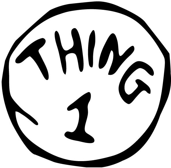 Pages Thing 1 And Thing 2   Clipart Panda   Free Clipart Images