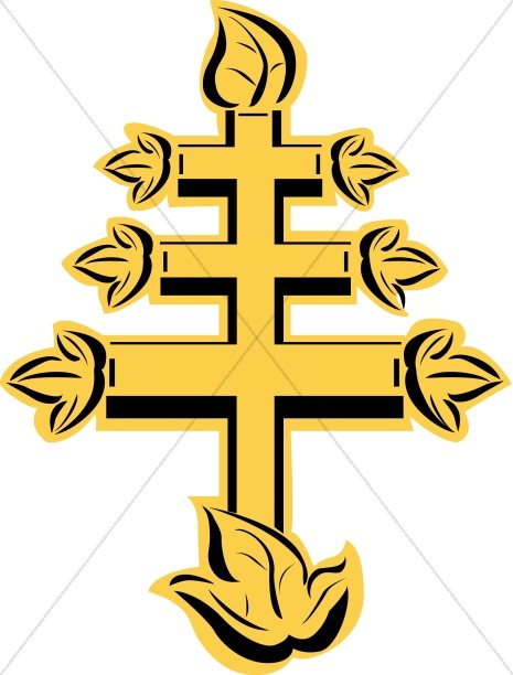Papal Cross   Cross Clipart