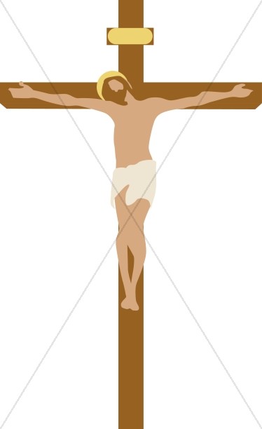 The Crucifixion Cross   Good Friday Clipart