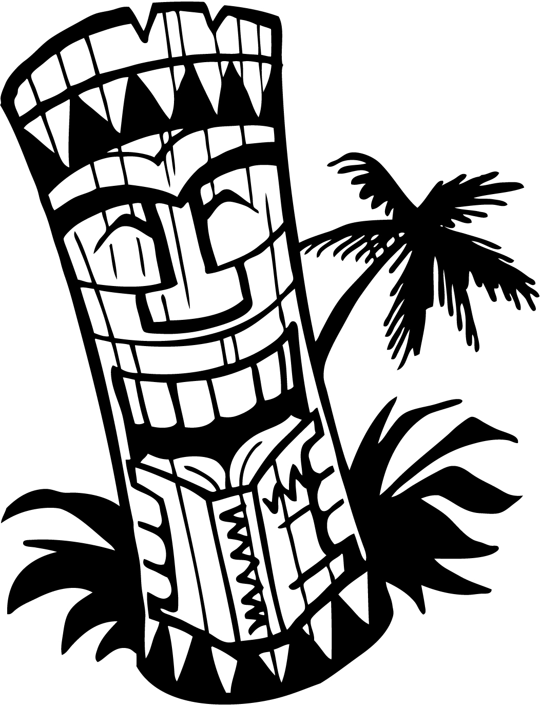 Tiki Clipart Hawaii Clip Art Hawaii