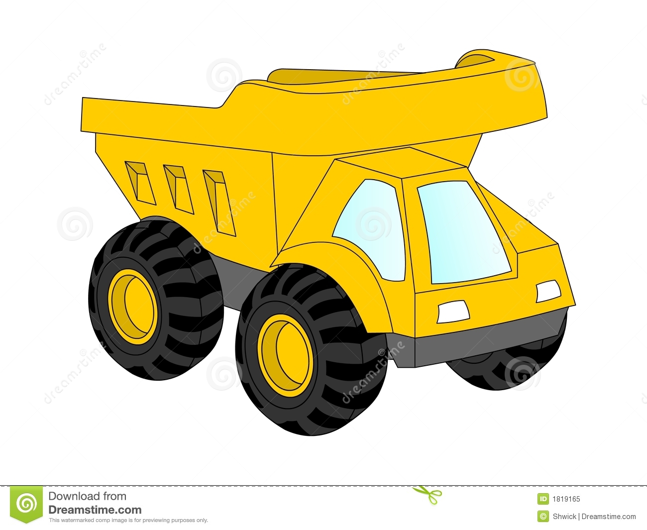 Toy Truck Clipart Dump Truck