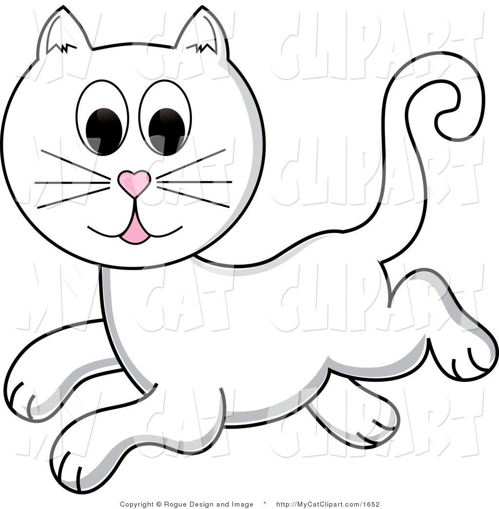 Black And White Halloween Cat Clip Art Cat Clip Art