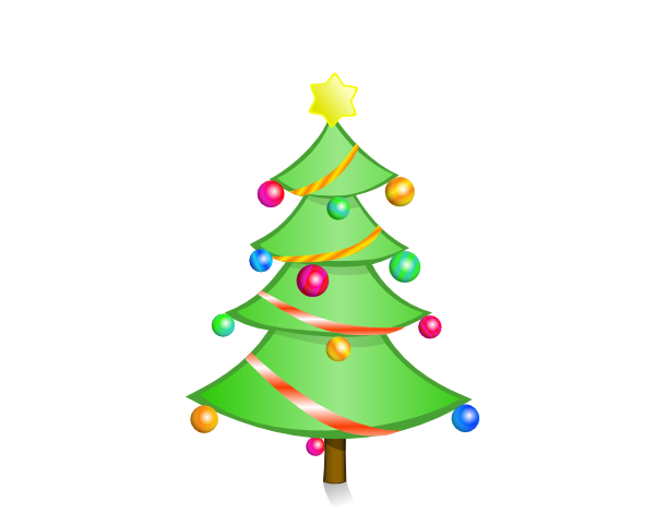Christmas Tree Clip Art At Clker Com   Vector Clip Art Online Royalty