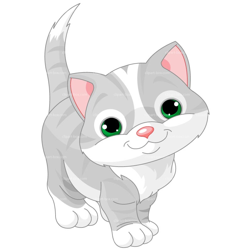 Clipart Baby Cat   Royalty Free Vector Design