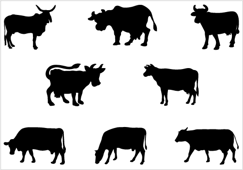 Cow Clipart Black And White   Clipart Panda   Free Clipart Images
