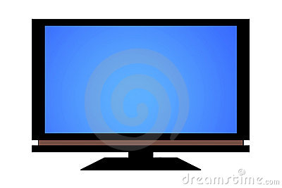 Flat Screen Tv Royalty Free Stock Images   Image  2070319