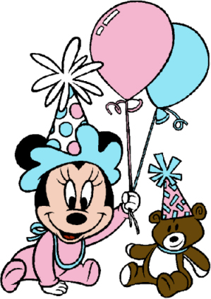 Free Disney Birthday Clipart And Disney Animated Gifs   Disney Graphic