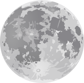 Full Moon Clip Art At Clker Com   Vector Clip Art Online Royalty Free